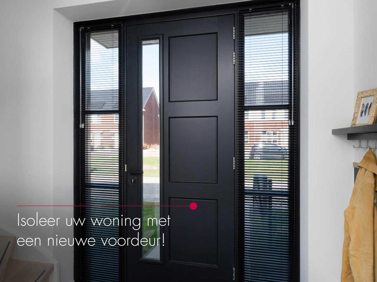 Isoleer uw woning met een nieuwe voordeur!