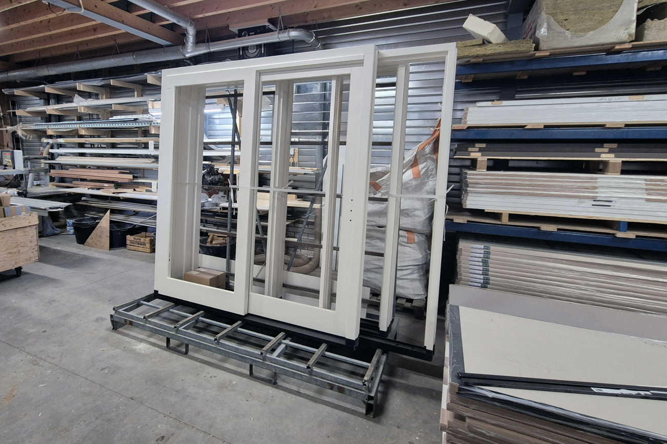 Schuifpui In De Showroom