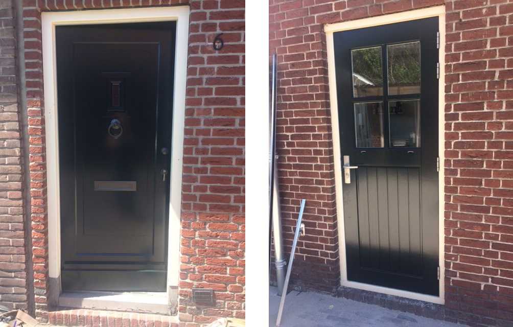 Kant-en-klare voor- en achterdeur