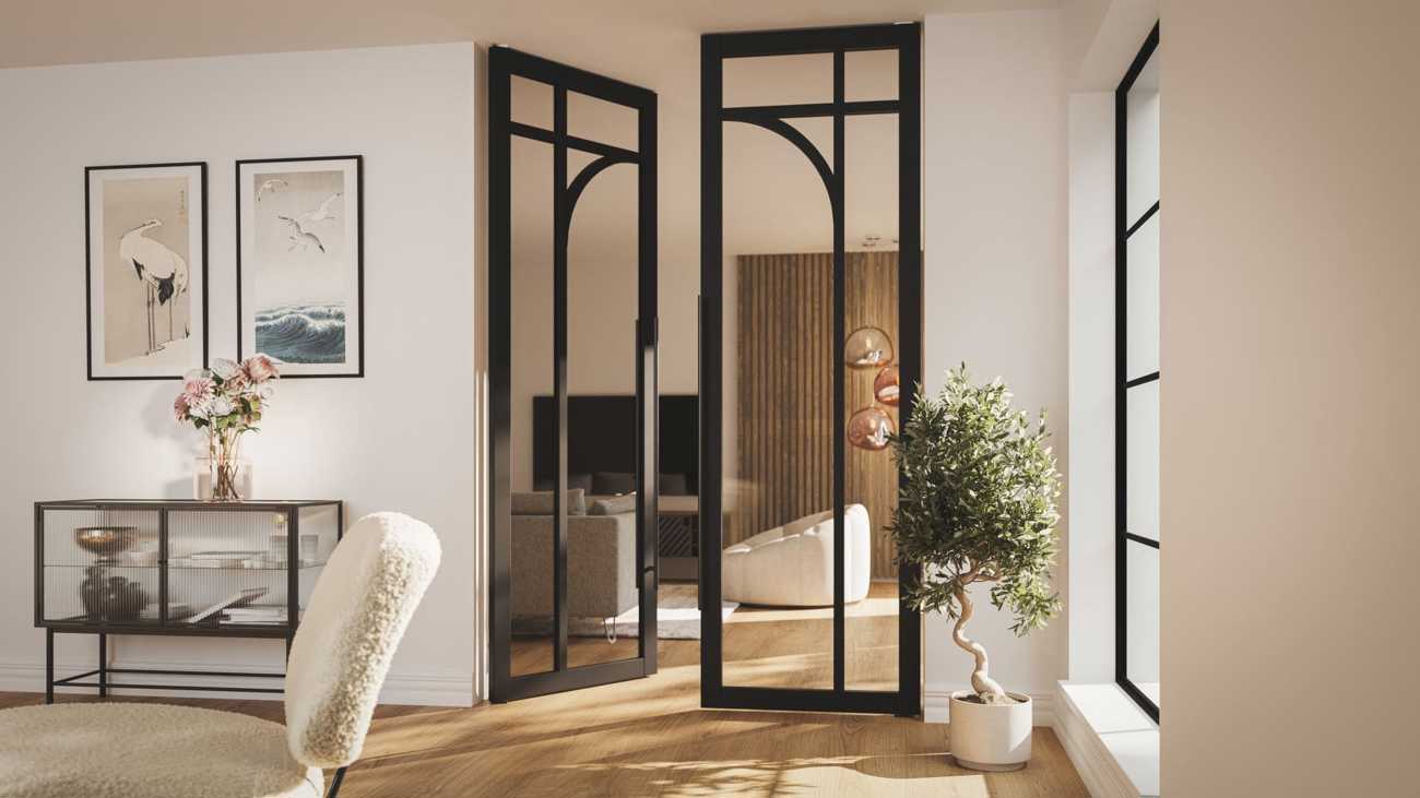 Japandi staallook deuren: de nieuwste trend in stijlvol wonen