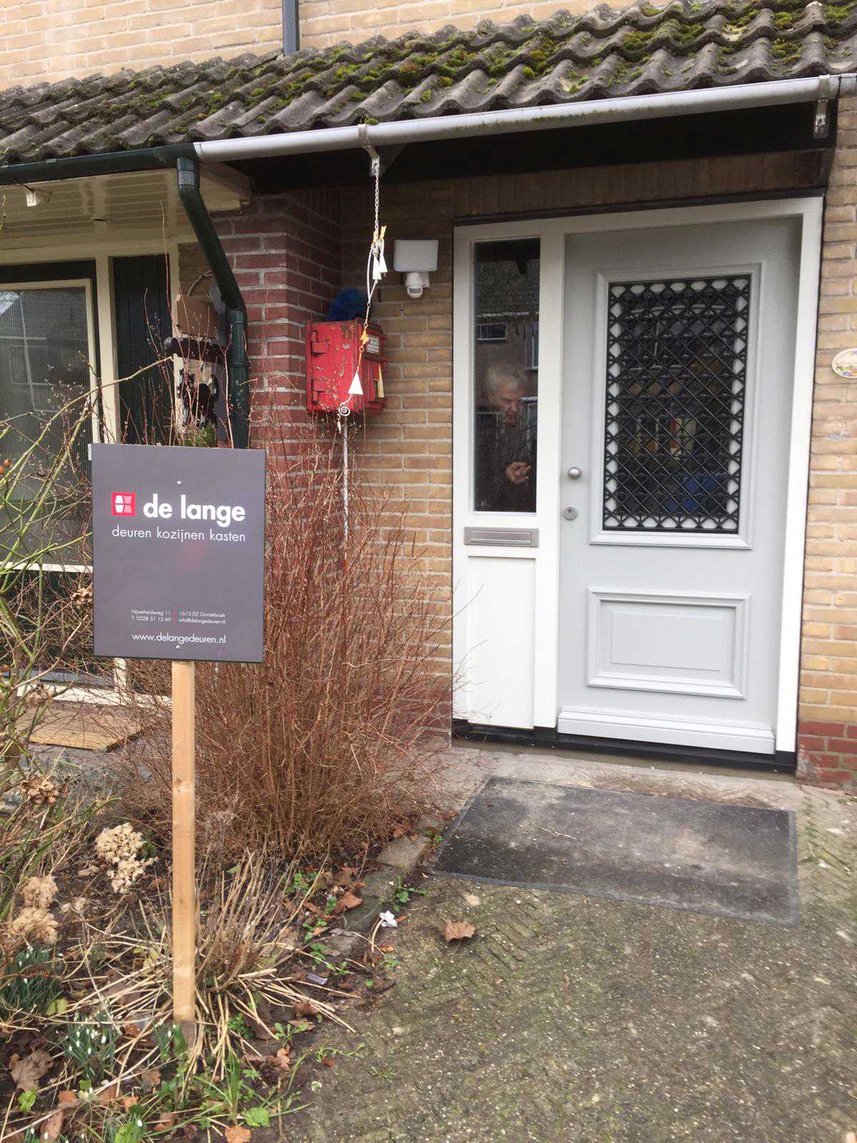 Voordeur + kozijn vervangen