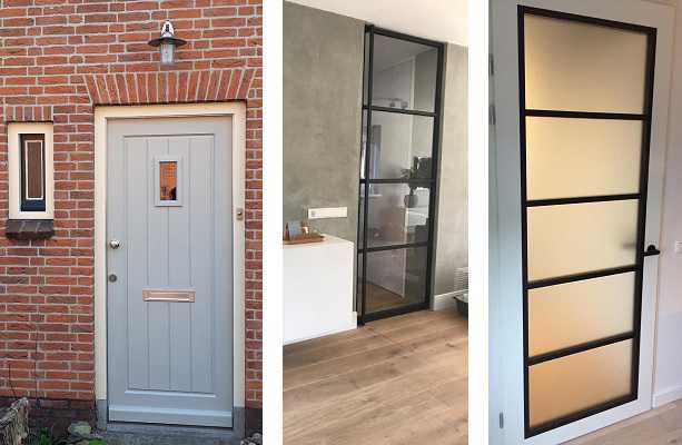Diverse deuren geplaatst